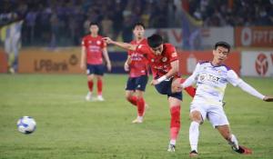 Đánh bại Công an Hà Nội, Hà Nội FC tiếp tục bám đuổi Thép xanh Nam Định