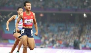 Trần Thị Nhi Yến giành Huy chương đồng 100m nữ tại giải vô địch châu Á