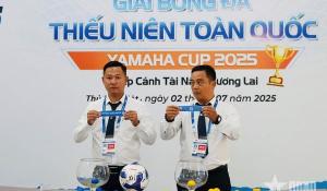 Giải Bóng đá Thiếu niên U13 Toàn quốc Yamaha Cup 2025: Xuất hiện bảng đấu “tử thần”
