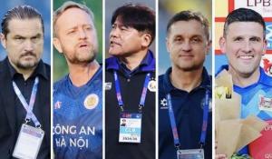 Thầy ngoại tràn ngập V-League 2025/26