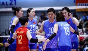 Thua đáng tiếc Thái Lan, tuyển bóng chuyền nữ Việt Nam giành ngôi Á quân chặng 1 SEA V.League